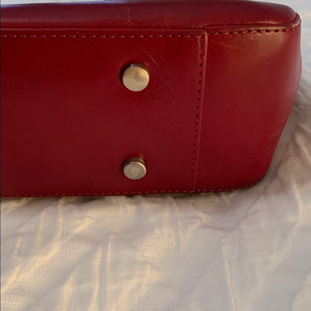 HOBO International red small shoulder bag Y2K leather classic - Picture 4 of 15